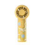 Portable Mini Hand Fan USB Rechargeable Quiet Handheld Fan with Adjustable Speeds
