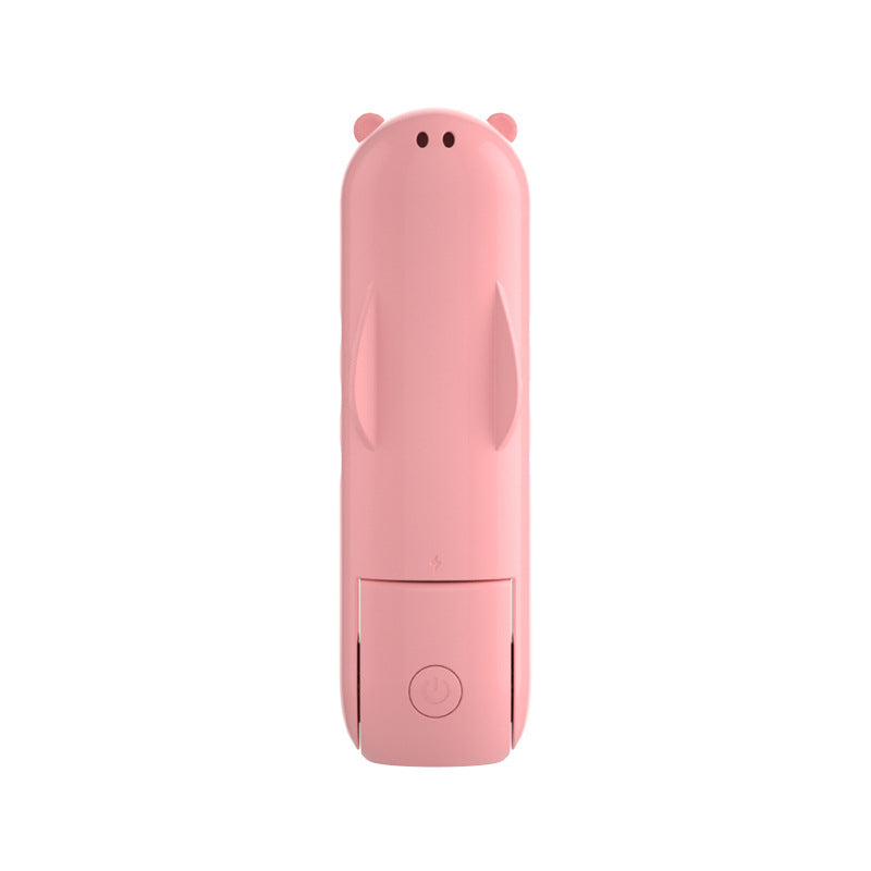 Portable Unisex Hand Warmer Rechargeable Battery Powered Compact Animal Design