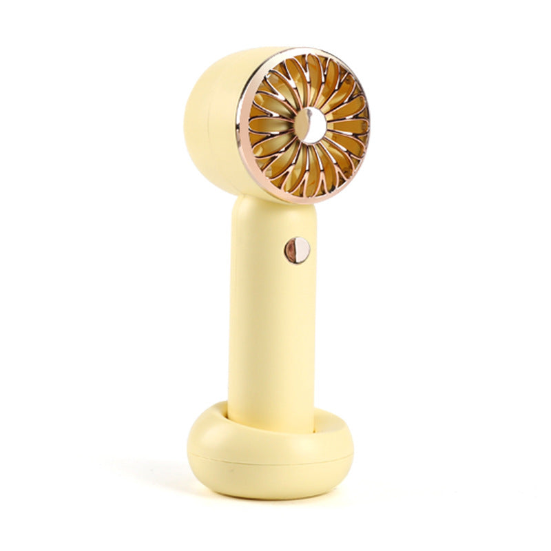 Portable Hand Fan USB Rechargeable Lightweight Adjustable Speed Quiet Operation