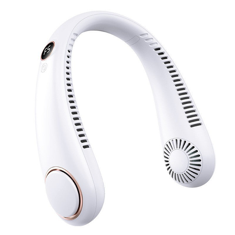 Portable Personal Fan Lightweight Neck-Worn Adjustable Speed Cooling Fan