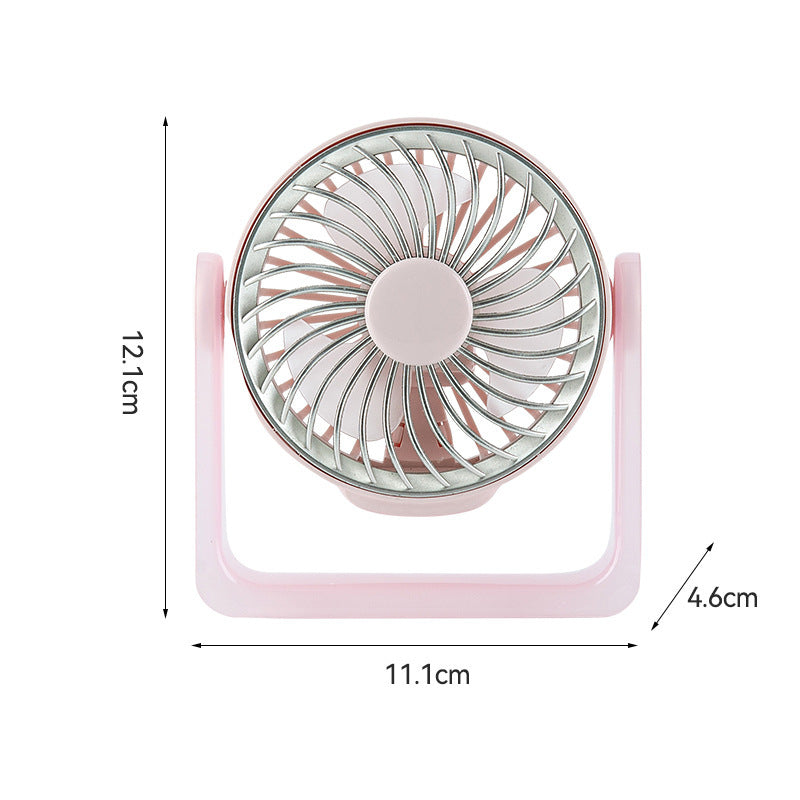High-Efficiency Desk Cooling Fan Compact Portable Adjustable Speed Settings