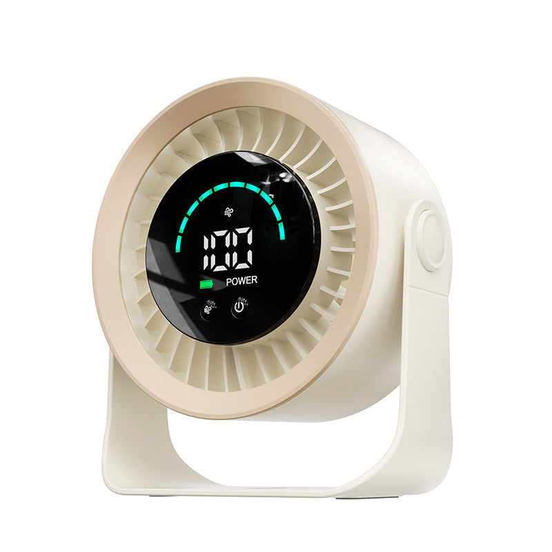 Portable Desk Fan USB Rechargeable Quiet Operation Adjustable Speed