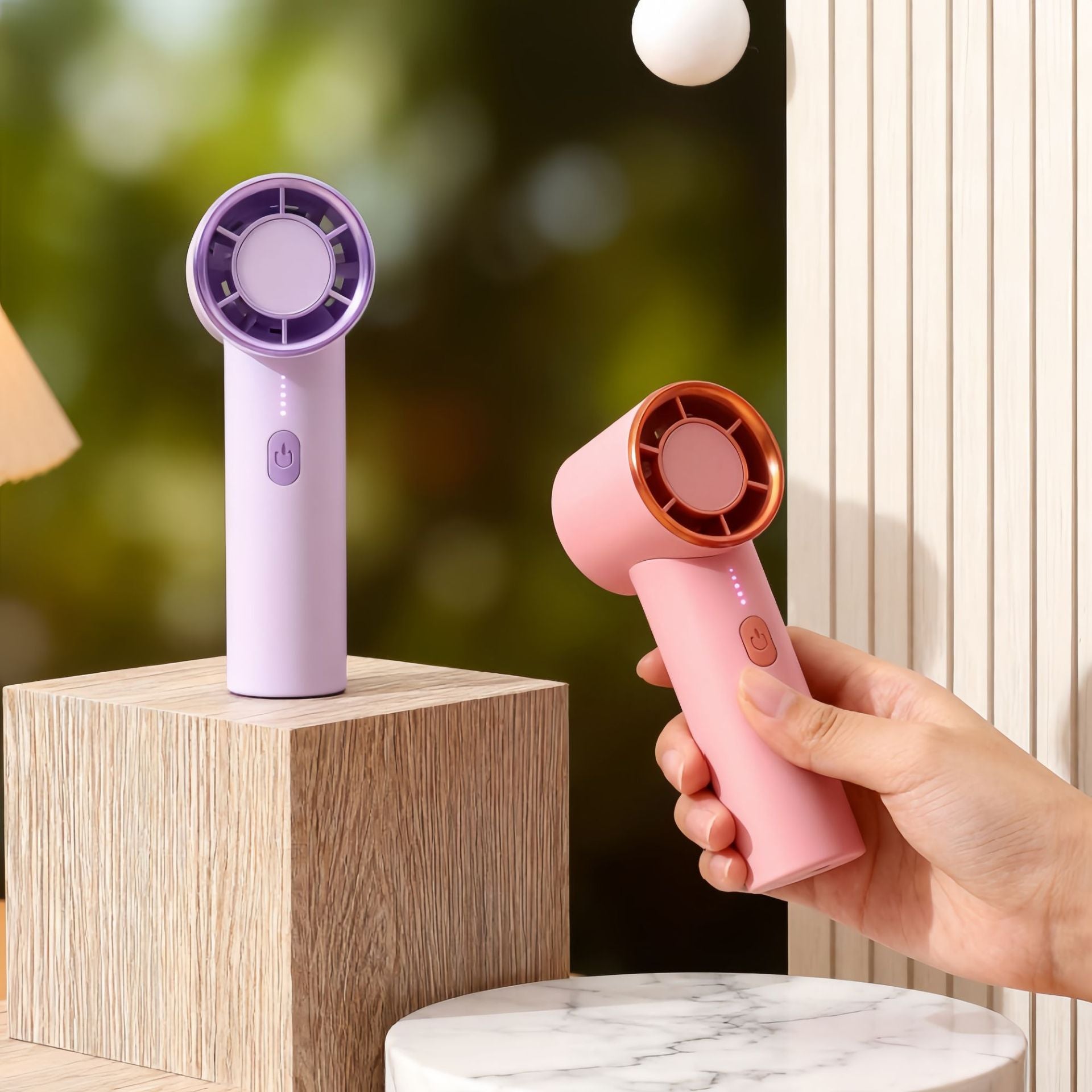 Portable USB Hand Fan for Women with Modern Compact Design and Adjustable Speed