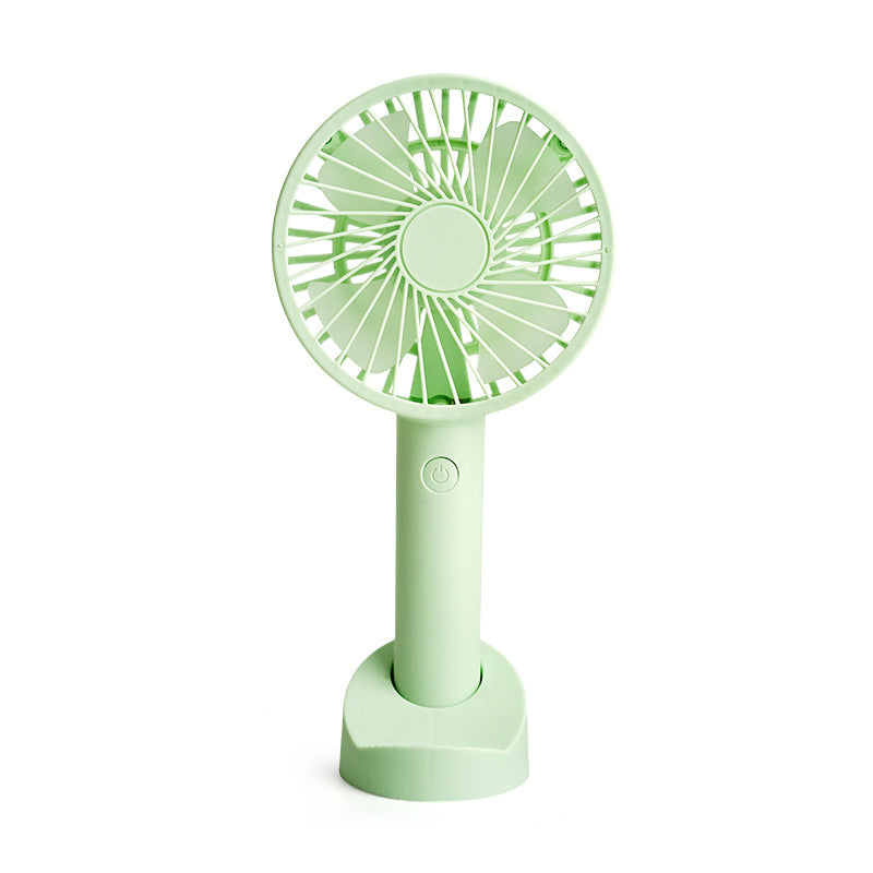 Portable Handheld Fan USB Rechargeable Compact Quiet Ergonomic Design for Women