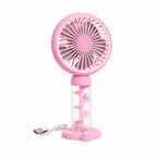 Harrow Portable USB Desk Fan Lightweight Quiet Adjustable Speed for Home Office