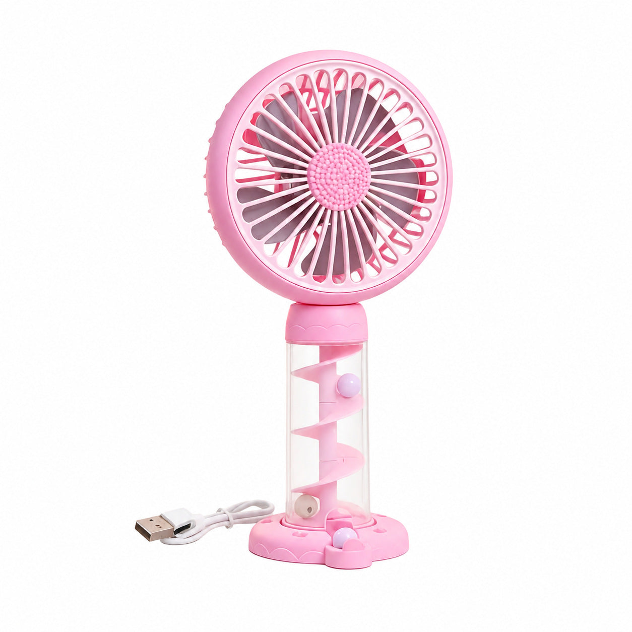 Harrow Portable USB Desk Fan Lightweight Quiet Adjustable Speed for Home Office