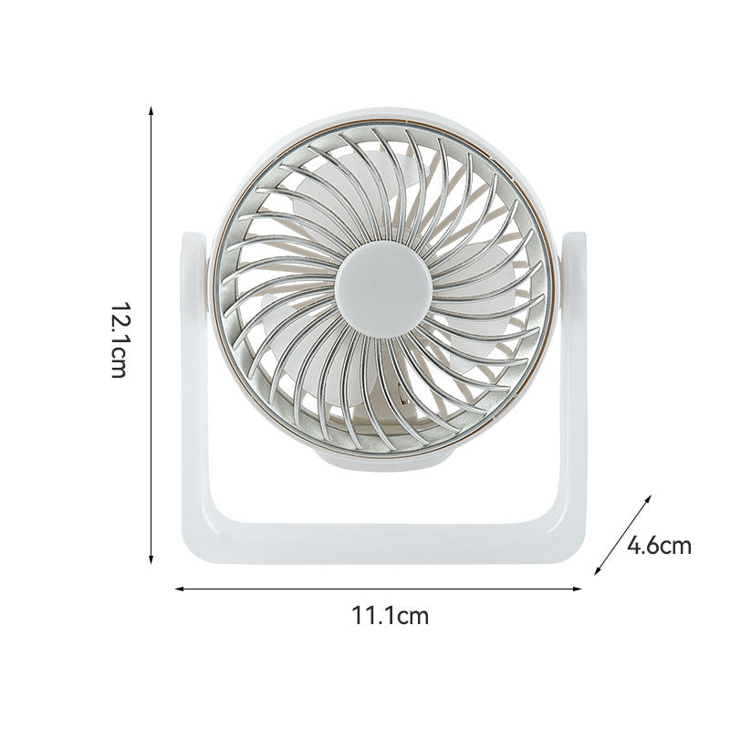 High-Efficiency Desk Cooling Fan Compact Portable Adjustable Speed Settings