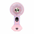 Harrow Portable Battery Fan Ladies Compact Lightweight Adjustable Speeds for Outdoor Use