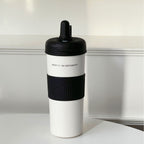 Insulated Water Bottle with Leak-Proof Lid Non-Slip Grip BPA-Free for Hot and Cold Drinks
