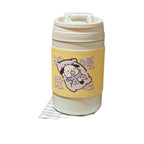 Women’s Insulated Thermo Mug with Cute Animal Design Leak-Proof Lid Ergonomic Handle