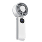Portable Handheld Fan USB Rechargeable Compact Lightweight Adjustable Speed with LED Display