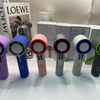 Portable Turbo Hand Fan with Digital Control USB Rechargeable Lightweight Ergonomic Design