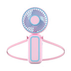 Women Portable Neck Fan with Tilted Head USB Rechargeable Lightweight