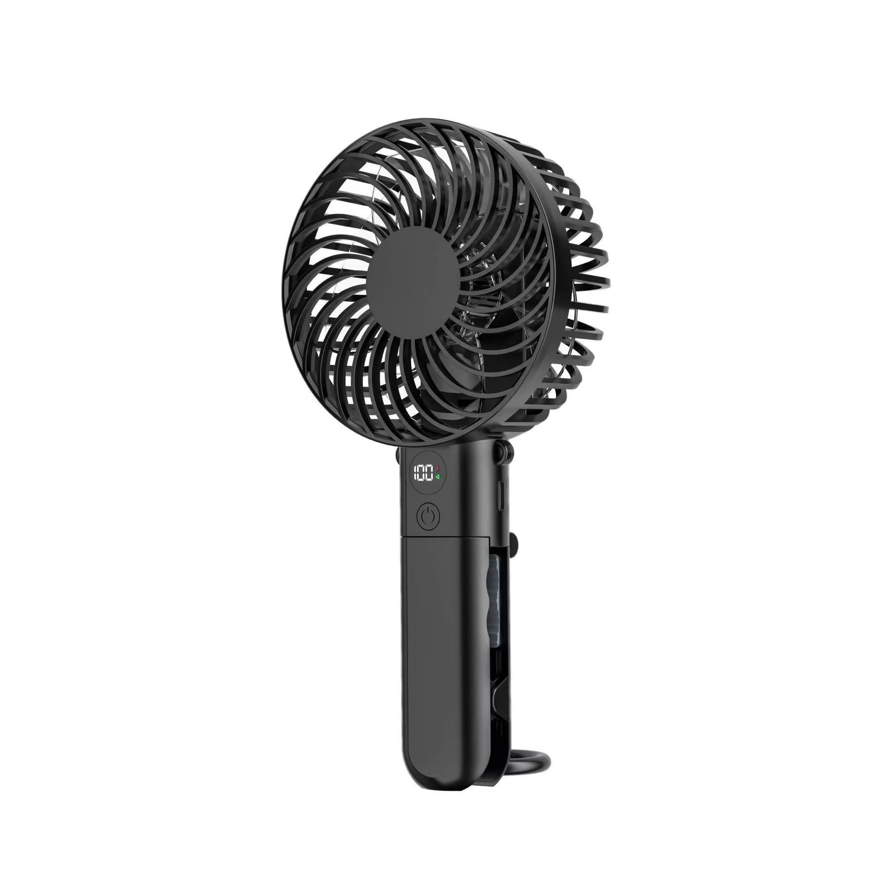 Handheld Portable Fan with 3 Speed Settings, Water Tank Cooling, LED Display, Lightweight and Compact