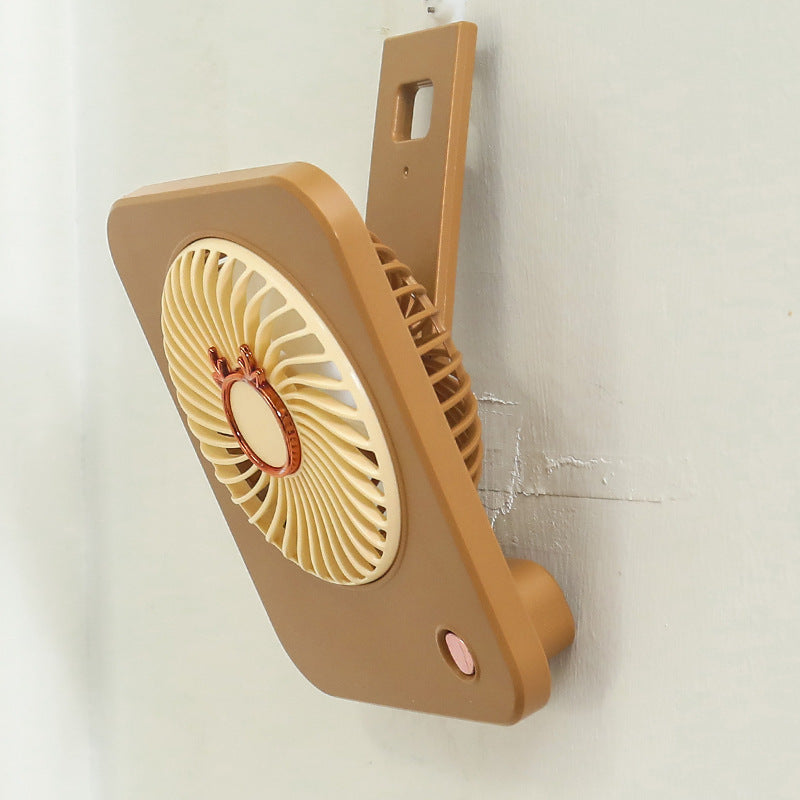 Portable Handheld Fan Monkey Design USB Rechargeable Lightweight Personal Cooling Fan