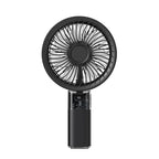 Portable Rechargeable Desk Fan High-Powered Wireless Cooling with Adjustable Speeds and Digital Display