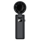Portable Mini Fan USB Rechargeable Lightweight Personal Handheld with Multiple Speeds and Battery Display