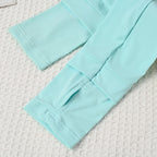 Women's Sports Leggings Breathable Moisture-Wicking Elastic Waistband Flexible Fit