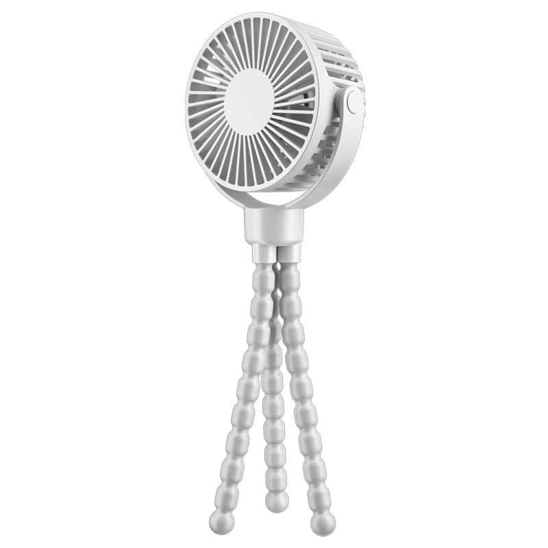 Portable Flexible Stand Fan for Women Lightweight Quiet Operation Adjustable Personal Cooling Fan