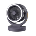 Unisex Table Fan Adjustable Head Quiet Operation Compact Design Energy Efficient