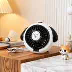 Portable USB Rechargeable Handheld Fan with Cute Dog Design Compact Quiet Operation