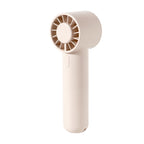 Harrow Ergonomic Handheld Cooling Fan USB Rechargeable Portable Personal Fan with Multiple Speeds