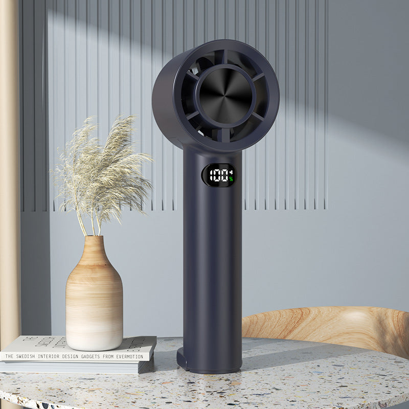 Portable Cooling Fan with Mist Spray Rechargeable Battery Compact Lightweight