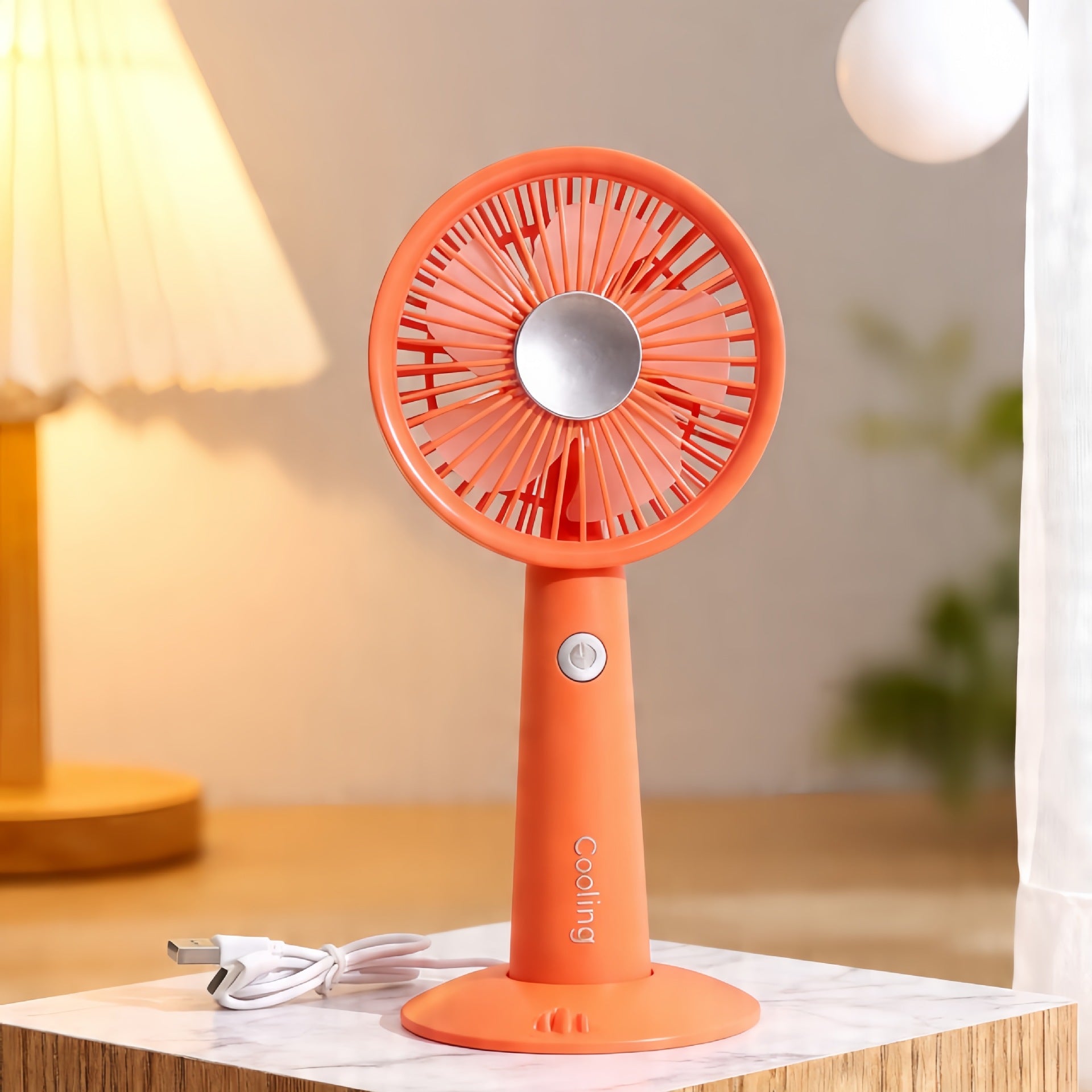 Portable USB Fan for Women with High-Performance Motor and Variable Speed Control Compact Design