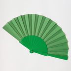 Ladies Hand Fan High-Quality Paper and Natural Wood Elegant Foldable Handheld Fan
