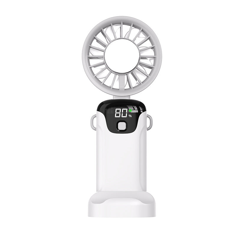 Harrow Portable Handheld Fan USB Rechargeable Adjustable Speed Compact Cooling Fan