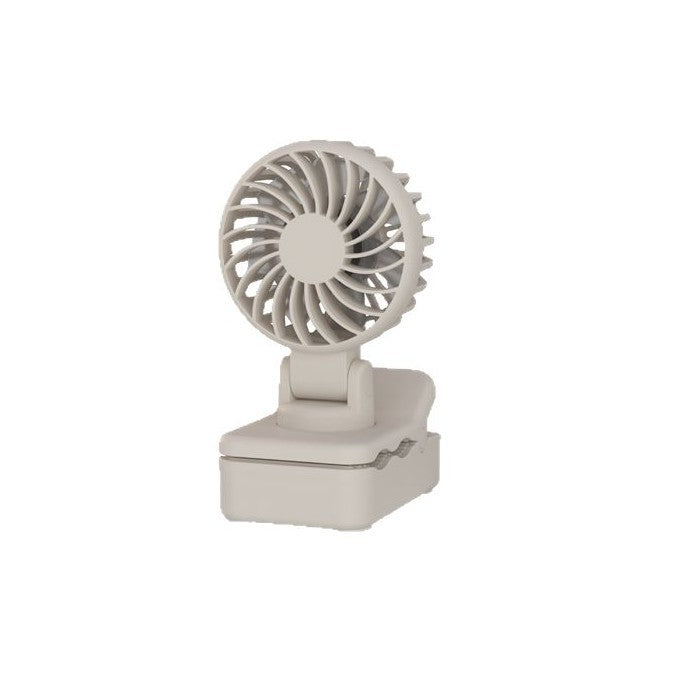 Portable Mini Clip Fan USB Rechargeable Quiet Compact Personal Cooling Fan