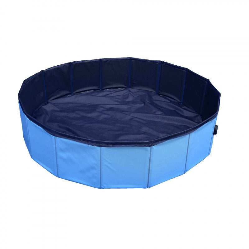 Harrow Foldable Kids Pool Durable Water-Repellent Easy Setup Space-Saving Design