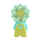 Ladies Hand Fan Portable Character Design Lightweight Cooling Fan