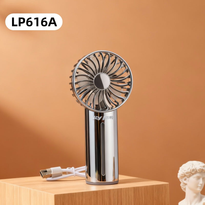 Portable Handheld Fan USB Rechargeable Lightweight High-Performance Personal Cooling Fan for Women