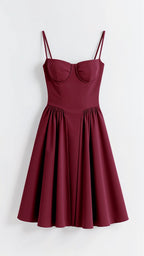 Aliza | Elegant Cocktail Midi Dress for Women
