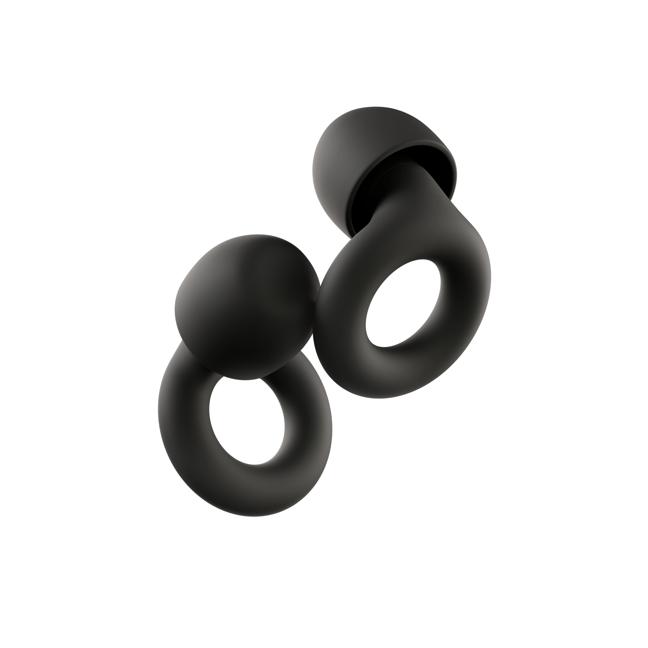 AuraCalm Harmony Reusable Silicone Sleep Earplugs Noise-Reducing Comfortable Fit 4 Sizes