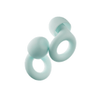 AuraCalm Harmony Reusable Silicone Sleep Earplugs Noise-Reducing Comfortable Fit 4 Sizes