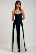 Almeria | Elegant Maxi Formal Evening Gown for Women
