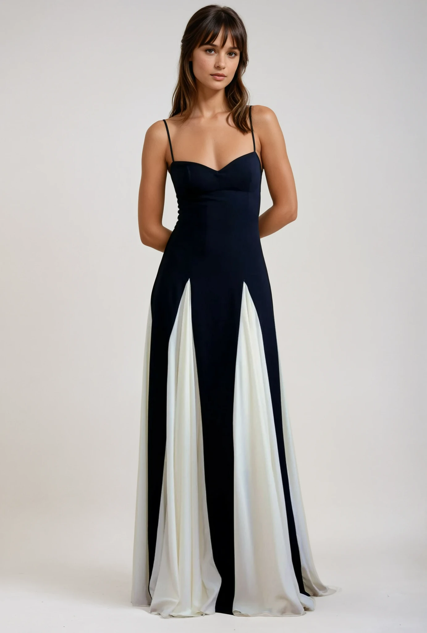 Almeria | Elegant Maxi Formal Evening Gown for Women