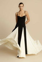 Almeria | Elegant Maxi Formal Evening Gown for Women