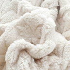 Paris Weave Jacquard Fleece Blanket Soft Microfiber Throw Lightweight Cozy Layering Blanket