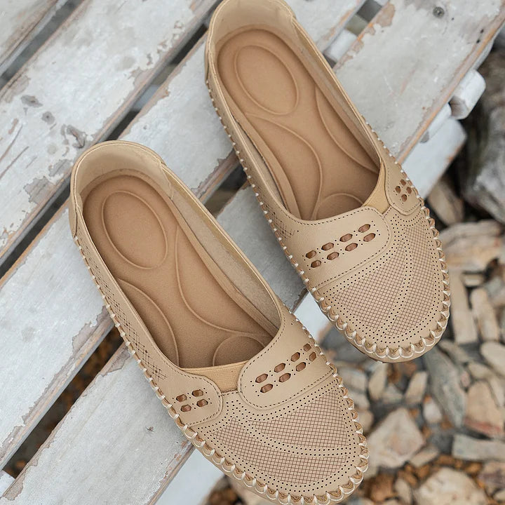 Harrow Paulette supportive cushioned comfort shoes for women, showcasing a stylish, padded footwear design ideal for all-day wear.