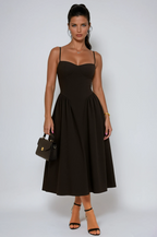 Altagracia | Relaxed Pleated Maxi Summer Dress for Women