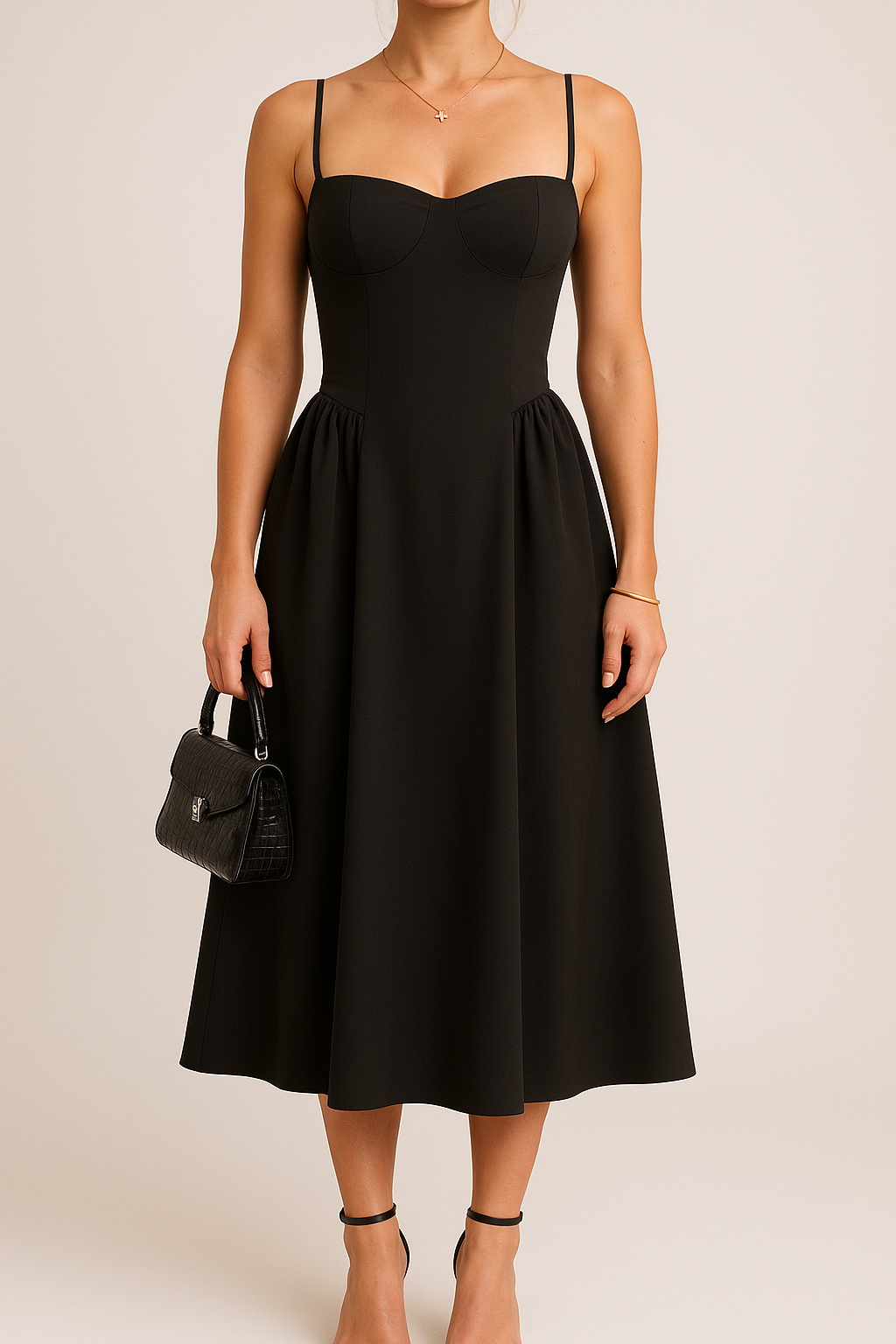 Altagracia | Relaxed Pleated Maxi Summer Dress for Women