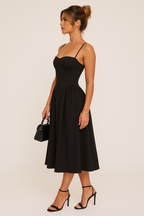 Altagracia | Relaxed Pleated Maxi Summer Dress for Women