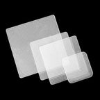 Reusable Silicone Food Wrap Set of 4 BPA-Free Food Storage Covers Airtight Eco-Friendly Kitchen Wraps