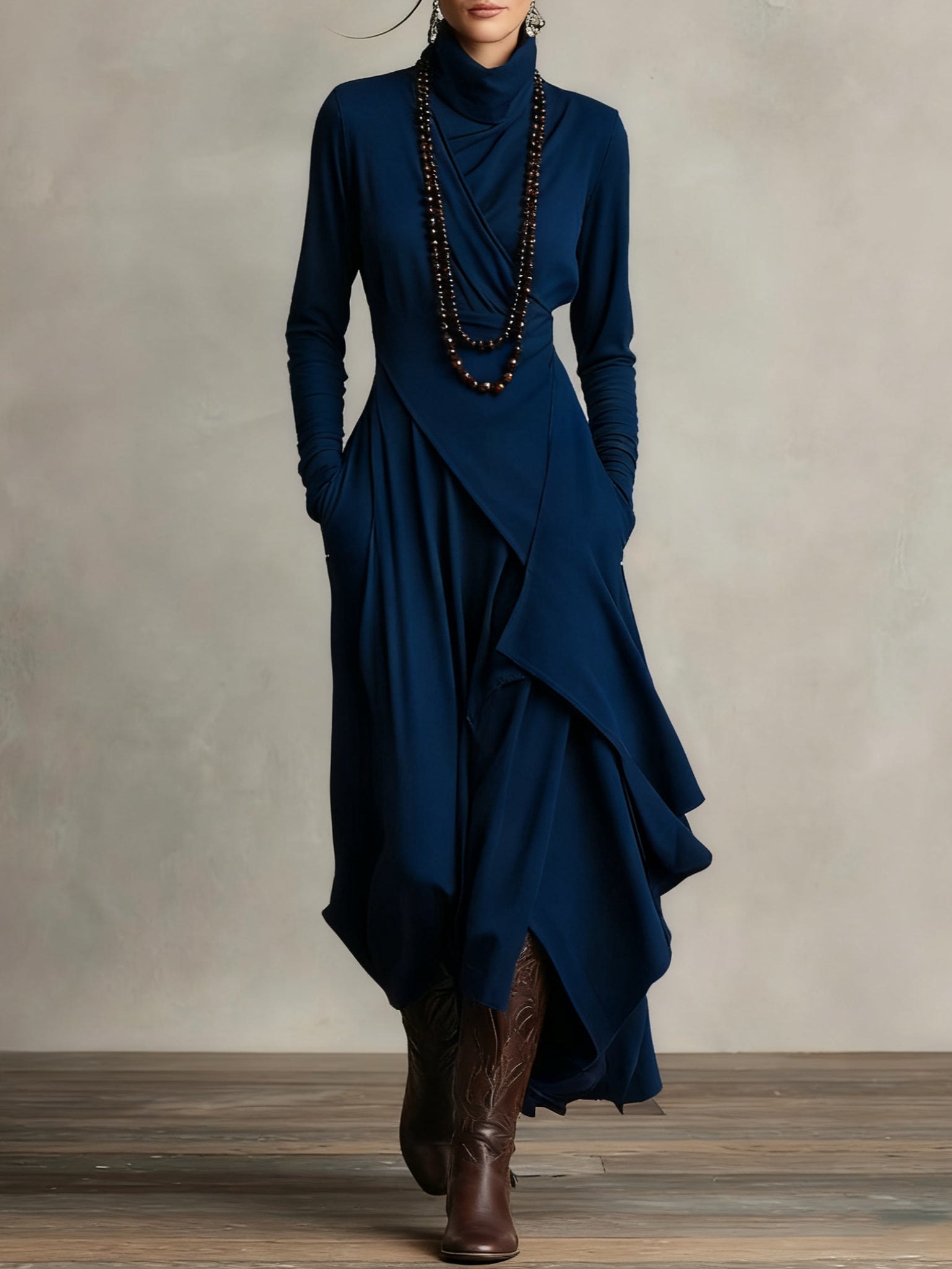 Elegant flowing maxi dress for women by Harrow, featuring a graceful design and lightweight fabric.