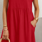 Harrow Robin casual summer dress for women with pockets, lightweight and flowy fabric perfect for warm weather.