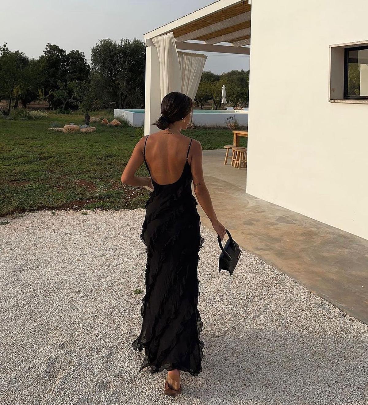 Zenda | Elegant Chiffon Maxi Formal Evening Gown for Women
