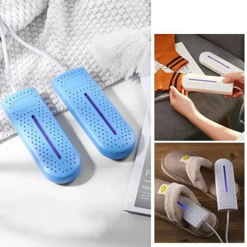 Portable UV Shoe Dryer and Sterilizer with Dehumidifier and Temperature Control